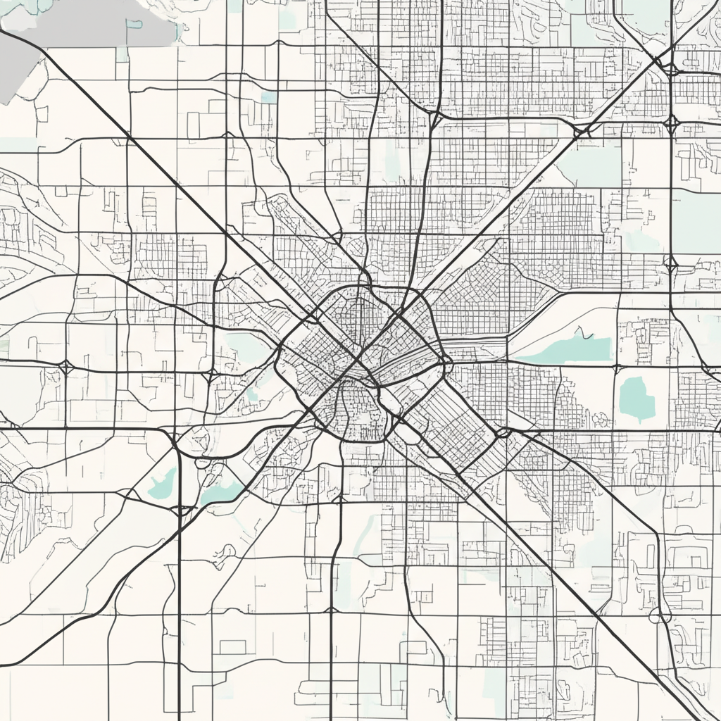 Dallas–Fort Worth service area